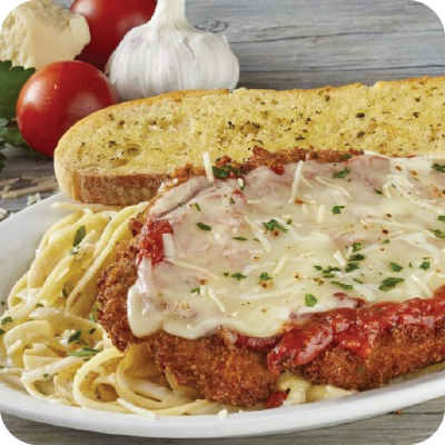 Chicken Parmesan Alfredo