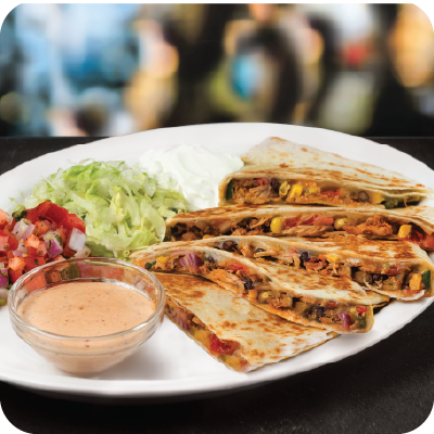 chicken quesadilla