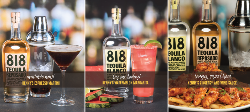 New at Miller's: Exclusive cocktails and a new Zingers sauce featuring 818 Tequila, founded by Kendall Jenner.