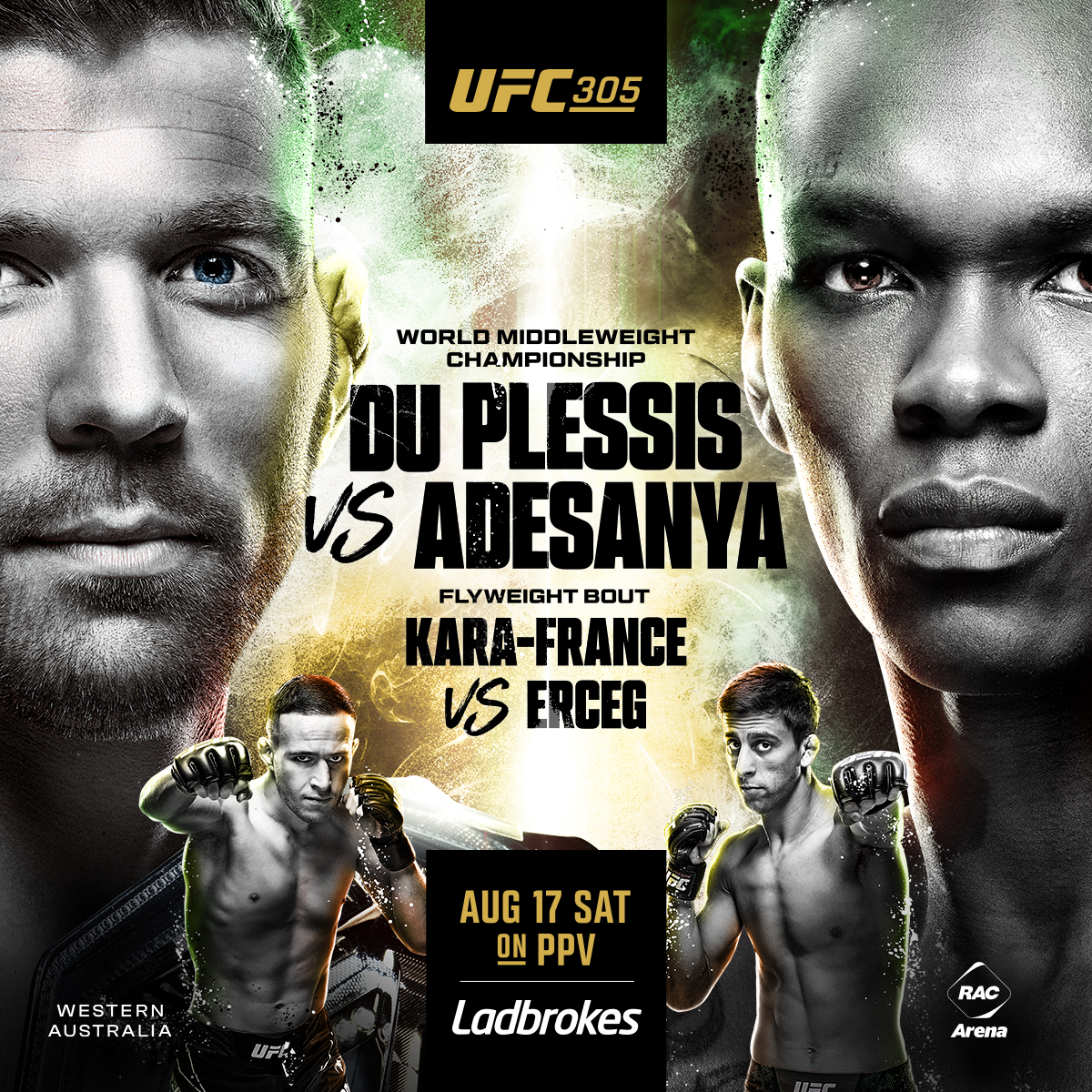 ufc 305 free streams