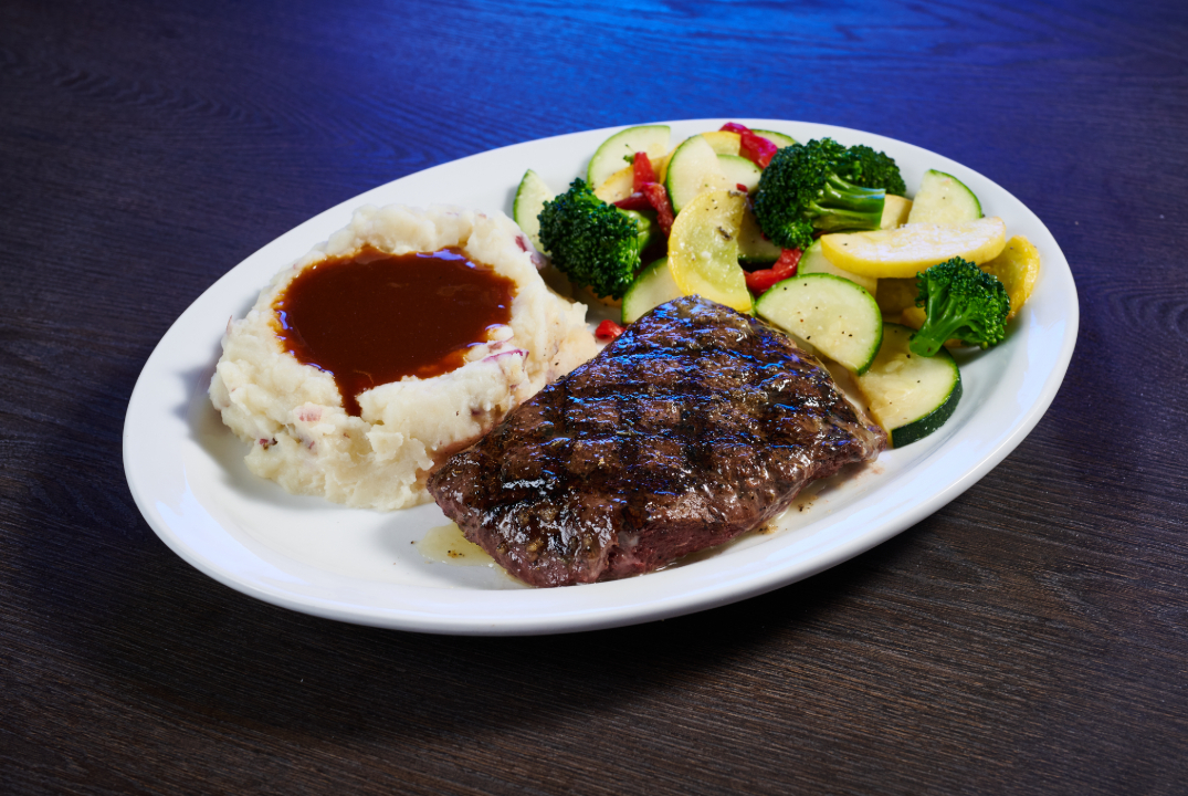 6 oz flat iron steak