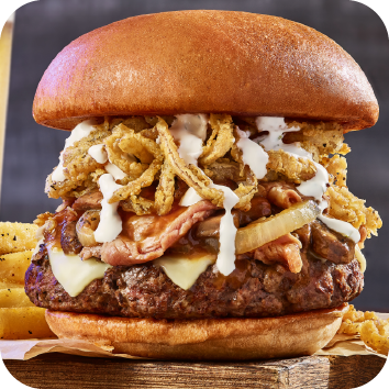 Prime Burger from Miller's Ale House