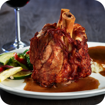 Miller's Ale House Pork Osso Buco