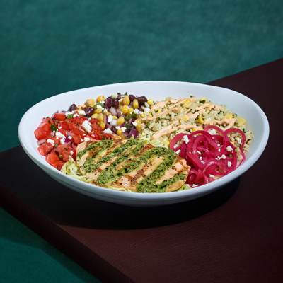 mimis bowl with salmon